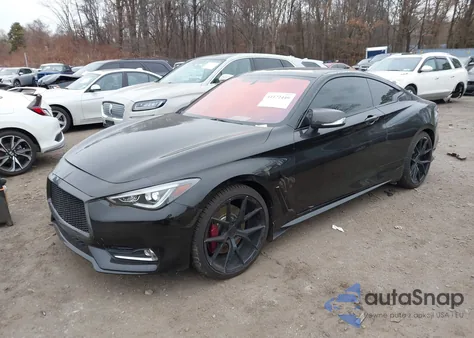 2018 Infiniti Q60 3.0T Luxe из США, поврежденный, VIN JN1EV7EL6JM391283